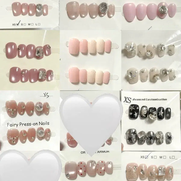 [BUNJANG] XS Handmade Nail Tips / (종류 엄청 많아요!) XS 수제 네일팁 판매 정리