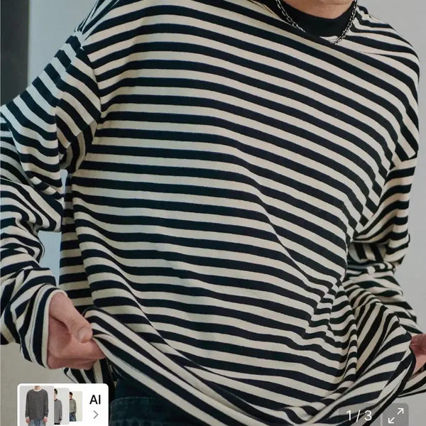 [BUNJANG] Compagno Long Sleeve T-Shirt / 무신사 꼼파뇨 롱슬리브 급처 / 에이블리 교신 긴팔티