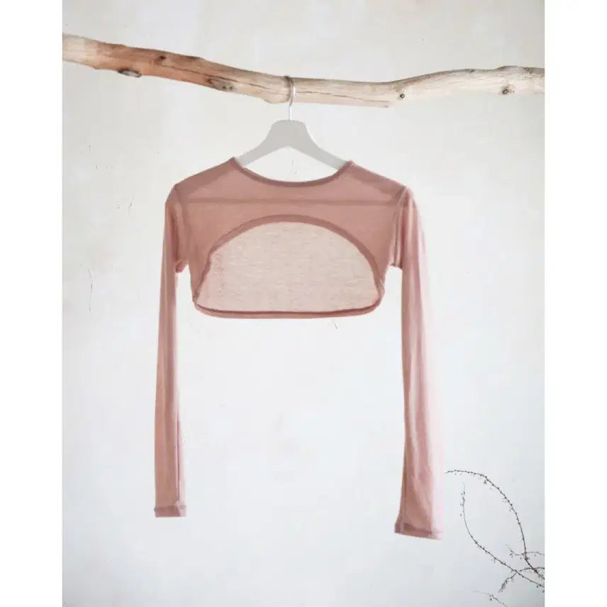 [BUNJANG] Bby Project Ballet Crop Top / 비비프로젝트 발레 크롭탑