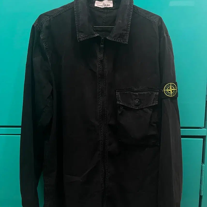 [BUNJANG] Stone Island Old Effect Overshirt XL / 스톤아일랜드 올드 이펙트 오버셔츠 XL