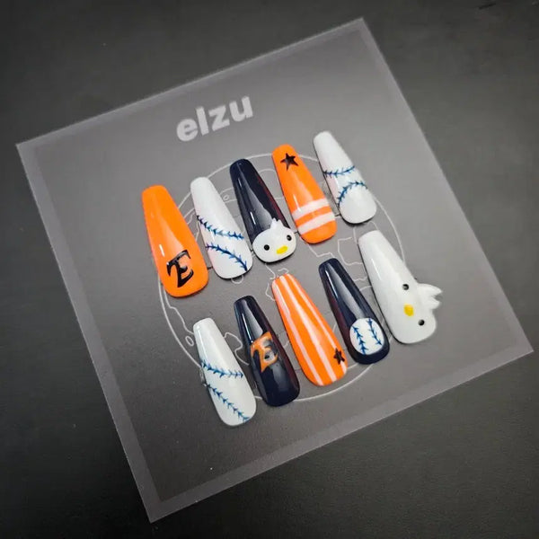 [BUNJANG] Hanwha Eagles Handmade Nail Tips / [새상품] 한화이글스 수제 네일팁 팝니다