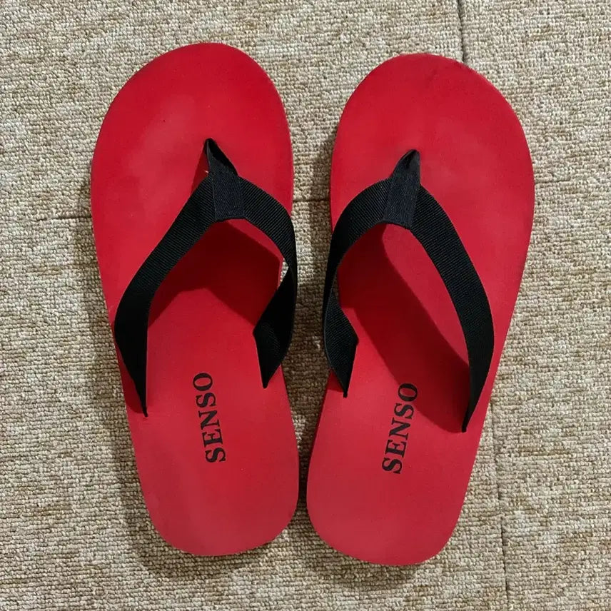 [BUNJANG] Senso Um Jung-hwa Flip-Flops / 엄정화 쪼리 270 senso