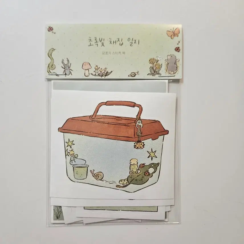 [BUNJANG] Goblin's Flower Shop Green Light Collection Diary / 모조지)도깨비화방 초록빛 채집일기