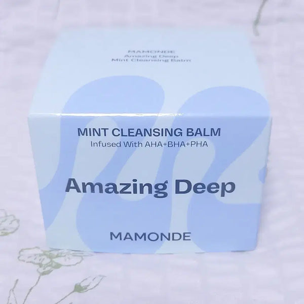 [BUNJANG] Mamonde Amazing Deep Mint Cleansing Balm 90ml / 마몽드 어메이징 딥 민트 클렌징 밤  90ml