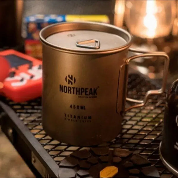 [BUNJANG] Northpeak Titanium 300ml Single Layer Mug / 노스피크 티타늄 300ml 머그컵 싱글레이어