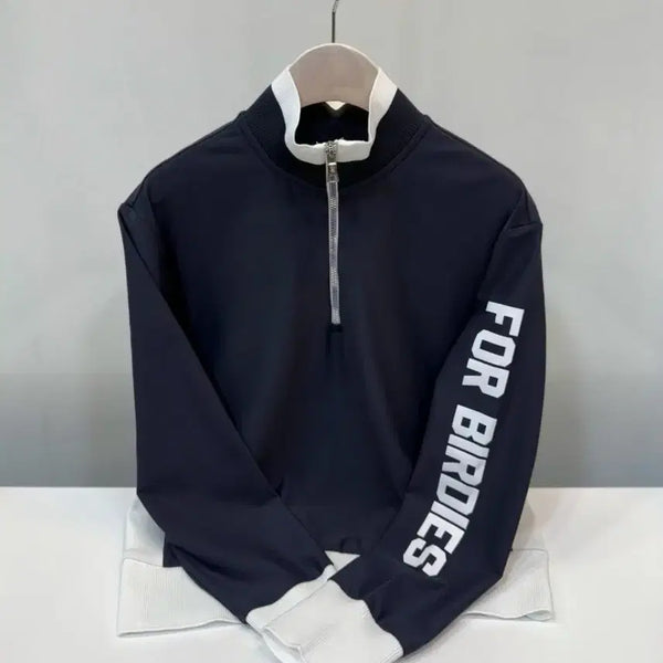 [BUNJANG] G/fore Colorblock Half-Zip Middler Shirt / (@땡처리)G4  여성 배색 반집업 미들러 셔츠