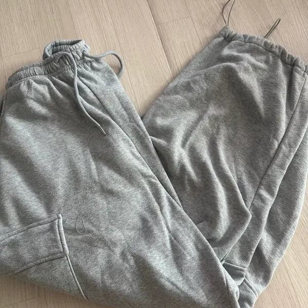 [BUNJANG] Grey Jogger Pants / 조거팬츠 그레이