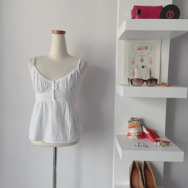 [BUNJANG] Brandy Melville Sleeveless Camisole Top / 55 브랜디멜빌(Brandy Melville) 슬리브리스 탑