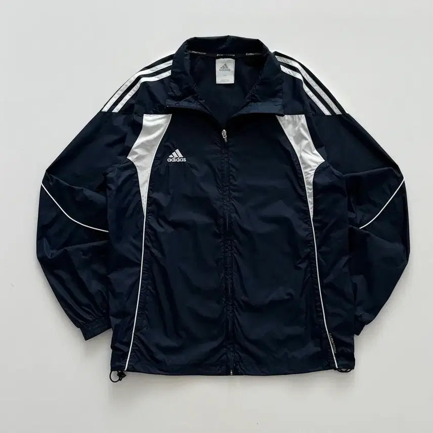 [BUNJANG] Adidas Vintage Navy Windbreaker / adidas 아디다스 빈티지 네이비 윈드브레이커