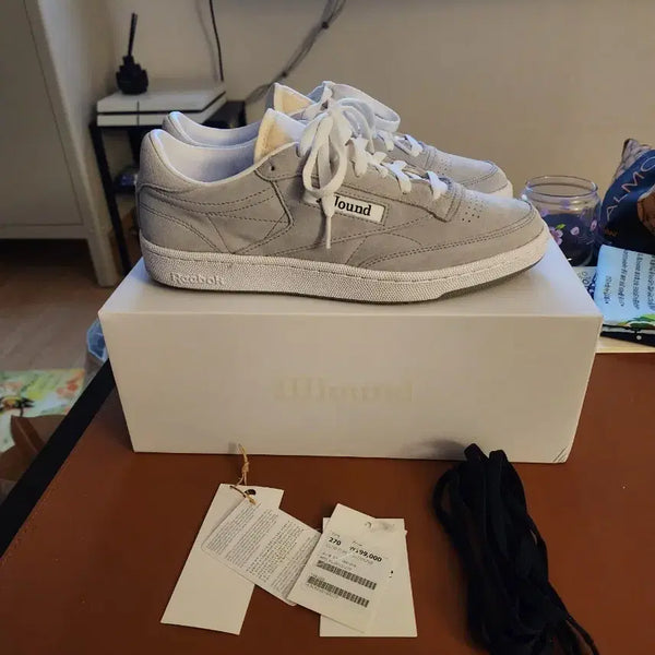 [BUNJANG] Reebok Club C Suede Grey (270) / 리복 자운드 클럽C 스웨이드 그레이 270