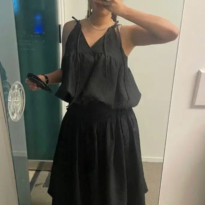 [BUNJANG] Ethos Carrie Skirt Black / Ethos 에토스 캐리 스커트 블랙
