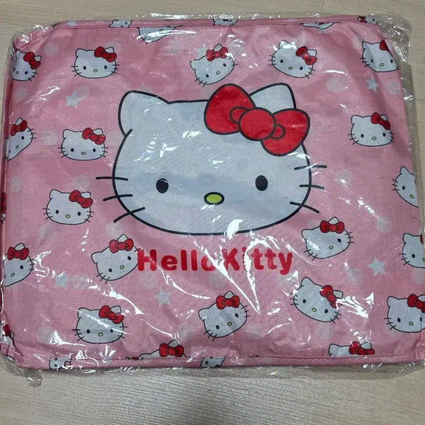 [BUNJANG] Hello Kitty Pink Pattern Pouch Set / 헬로키티 핑크 패턴 6종 파우치 새상품