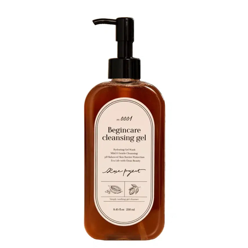 [BUNJANG] Rose Project Vegan Cleansing Gel 250ml / (정가대비30%할인)로즈프로젝트 비건 클렌징 젤 250m