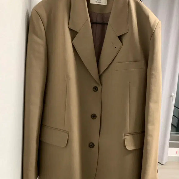 [BUNJANG] Leoverclassic Wool Over Jacket (Brown) / 르오버클래식 wool over jacket (brown)