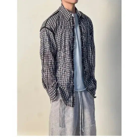 [BUNJANG] Haea Oversized Snap Button Shirt / haea 헤아 스냅버튼 오버사이즈셔츠 판매