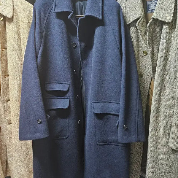 [BUNJANG] Artifex Balmacaan Coat Wool Cashmere Blend Size L / 아트이프액츠 발마칸 L사이즈. 울 캐시미어 혼방