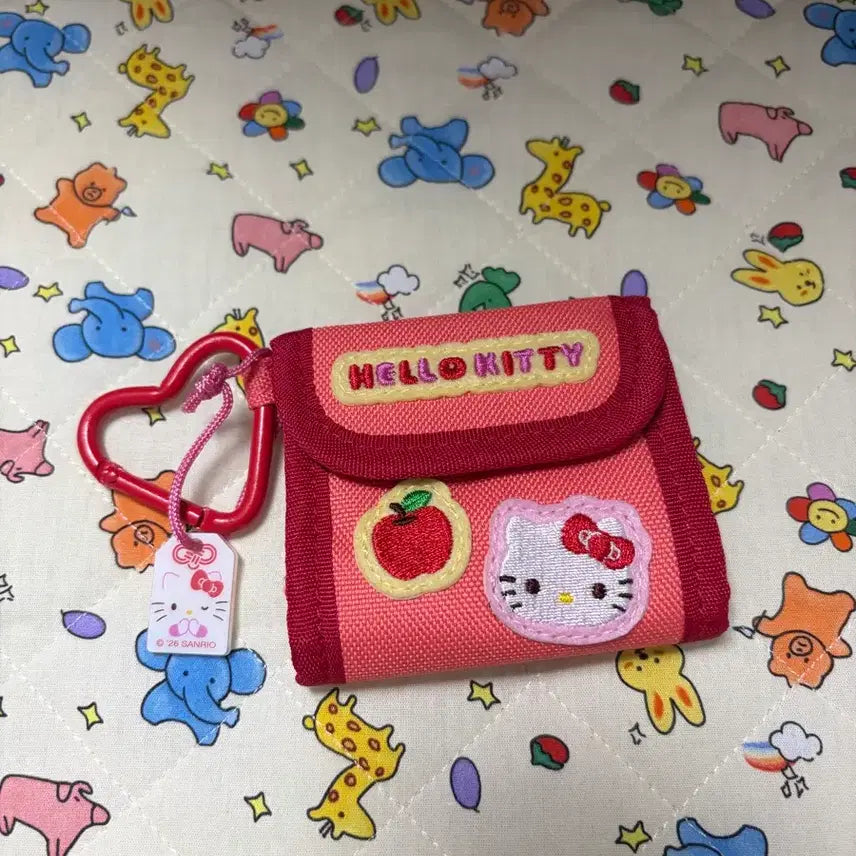 [BUNJANG] Sanrio Hello Kitty Mini Coin Case Pouch / 산리오 와쿠와쿠 헬로키티 미니코인케이스/파우치