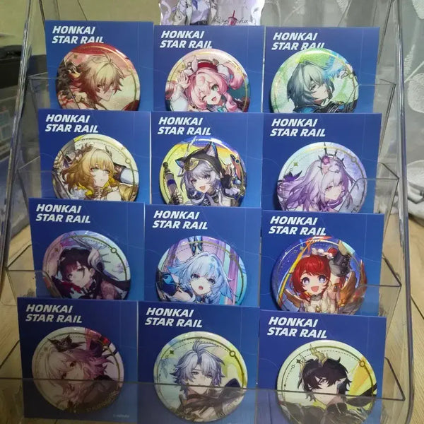 [BUNJANG] Honkai Star Rail Can Badges Bundle Set / 붕괴 스타레일 캔뱃지 일괄