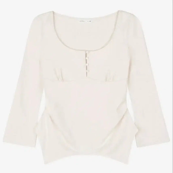 [BUNJANG] Raise me ya Arin Silky Slim Top / 레이즈미야 아린 실키 슬림 탑