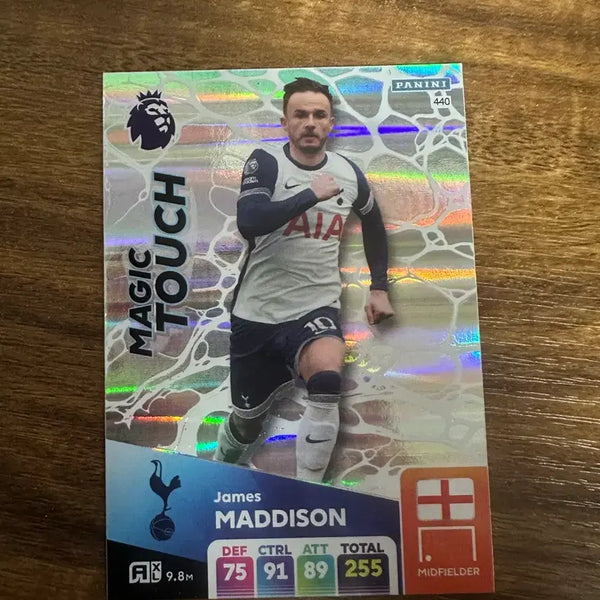 [BUNJANG] Panini Magic Touch James Madison Soccer Card / 파니니 매직터치 제임스 매디슨 축구 카드