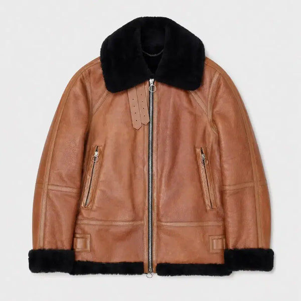 [BUNJANG] Solid Homme Shearling Jacket / 솔리드옴므 무스탕