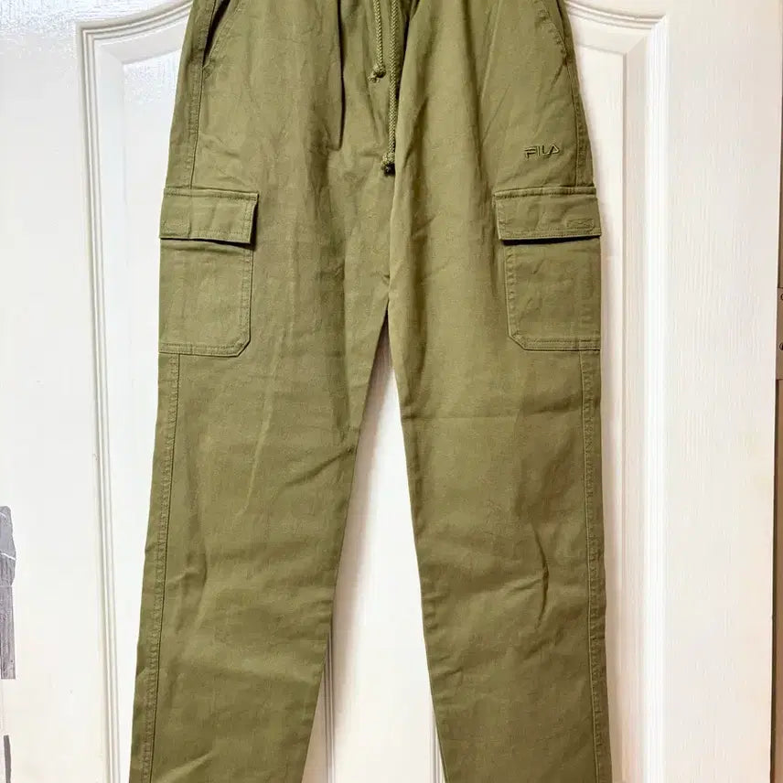 [BUNJANG] Fila Slim Cargo Easy Pants / Fila 필라 슬림 카고 이지 팬츠 27~28 미사용