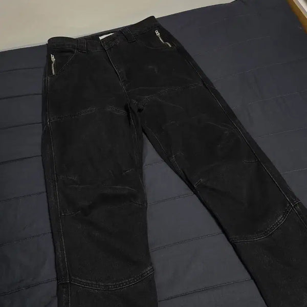 [BUNJANG] Plastic Product Calf Pocket Pants / 플라스틱 프로덕트 포켓 팬츠