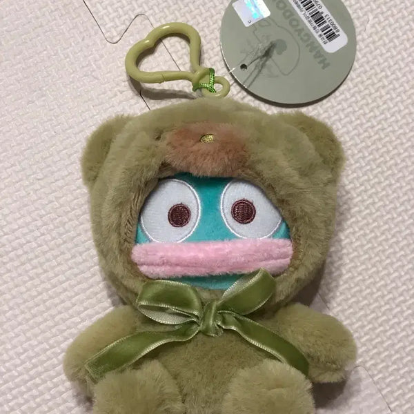 [BUNJANG] Sanrio Hangyodon Latte Bear Bag Charm / 산리오 한교동 라떼베어 가방고리