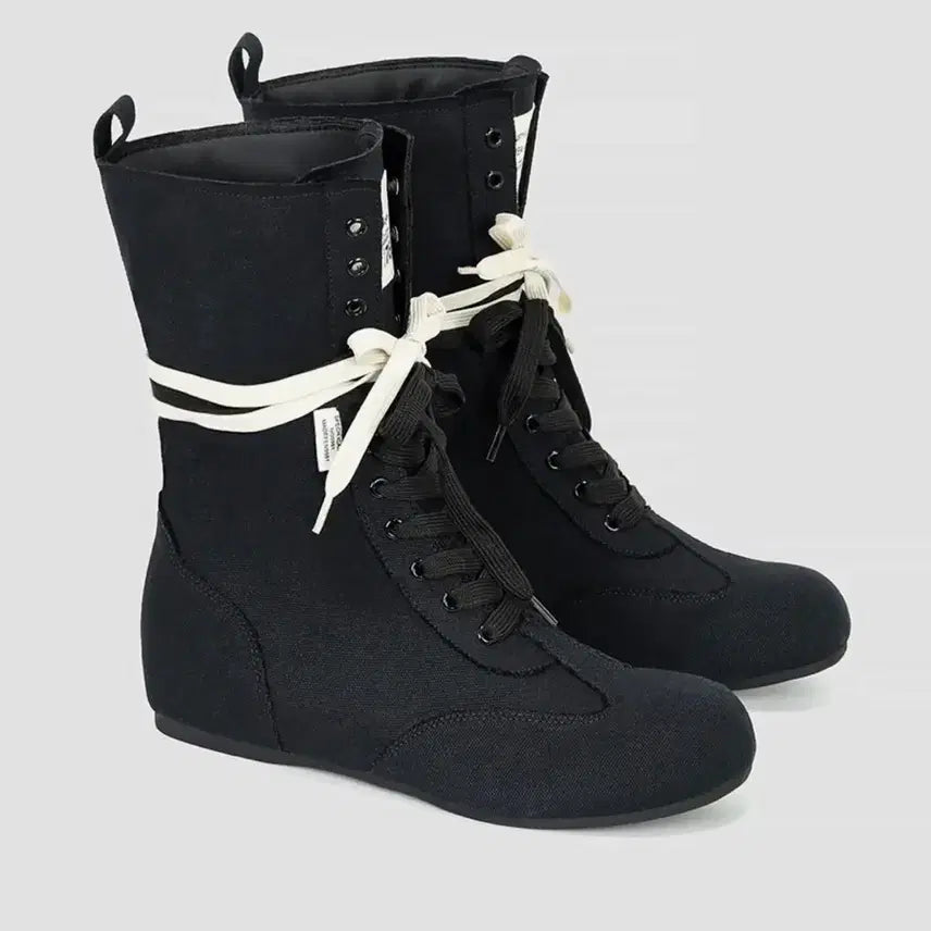 [BUNJANG] Florida Studio Bolton Double Lace Heritage High-Top Boots FL1225 / 플로리다 스튜디오 볼턴 더블레이스 헤리티지 하이탑 부츠 FL1225