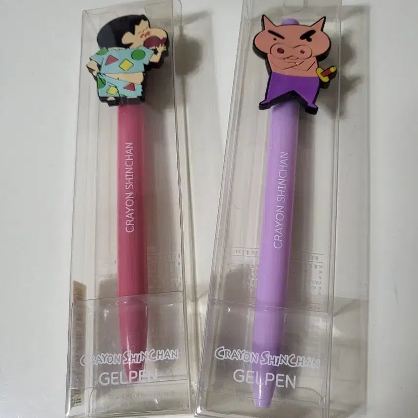 [BUNJANG] Crayon Shin-chan Gel Pen Set (2 Types) / 18년도 짱구 젤펜 2종