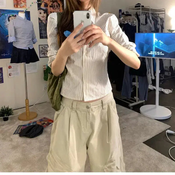 [BUNJANG] Bao Archive Peat Shirt Beige / 보우아카이브 Peat shirt 셔츠 베이지
