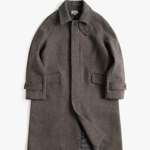 [BUNJANG] Wildbricks Library Balmacaan Coat XL / 와일드브릭스 라이브러리 발마칸 코트 XL