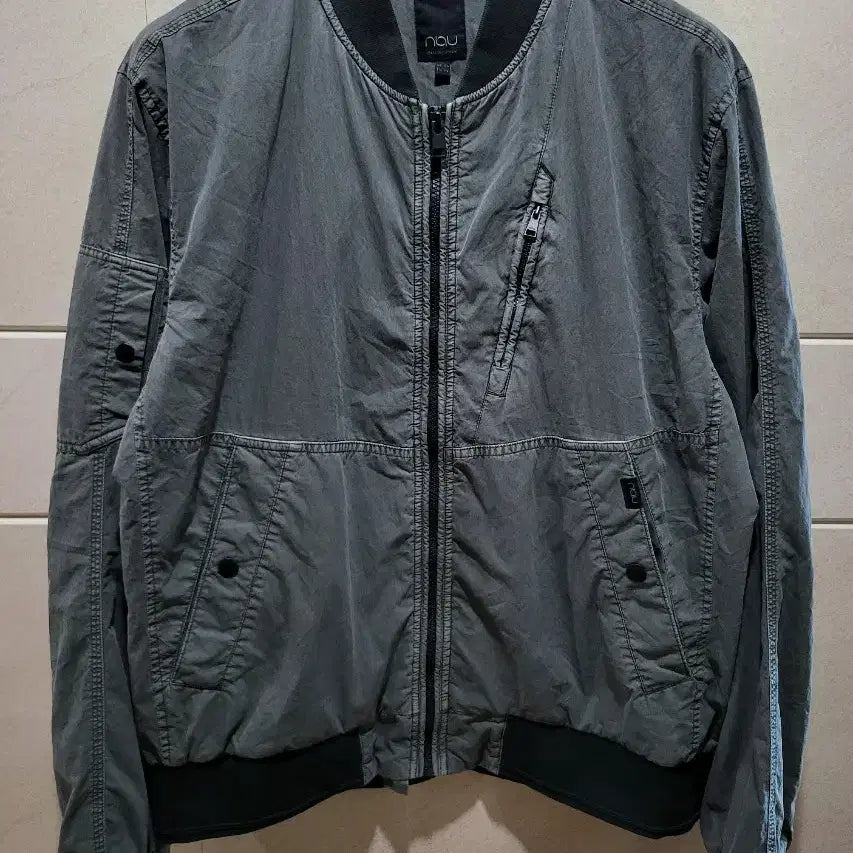 [BUNJANG] NOW Washing Blouson Jumper 105 / 나우  워싱블루종점퍼 105