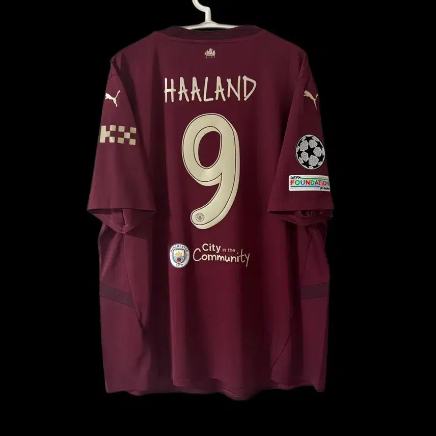 [BUNJANG] Manchester City 24/25 Third Haaland Jersey (Overseas 2XL) / [해외2XL] 24/25 맨시티 써드 홀란드 유니폼