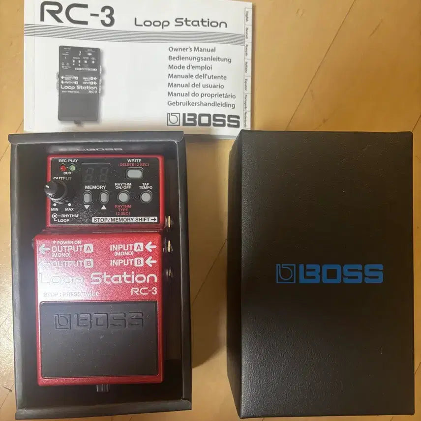 [BUNJANG] BOSS RC-3 Loop Station Guitar Bass Effects Pedal / 보스 BOSS RC-3 루프스테이션 기타 베이스 이펙터 펜더 콜트