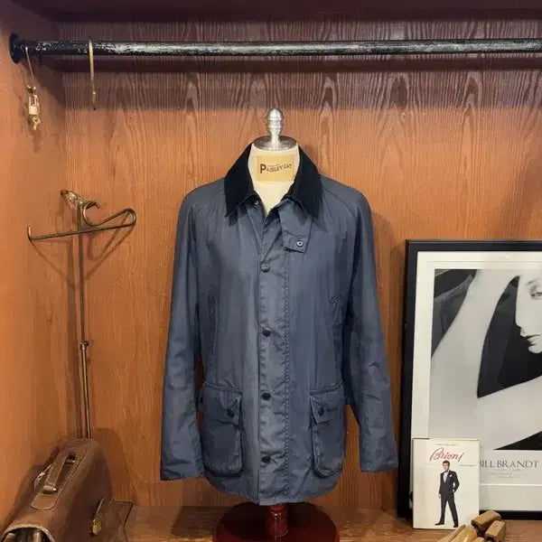 [BUNJANG] Barbour Waxed Cotton Jacket Size 100 (M) / 바버 왁스코팅 자켓 100