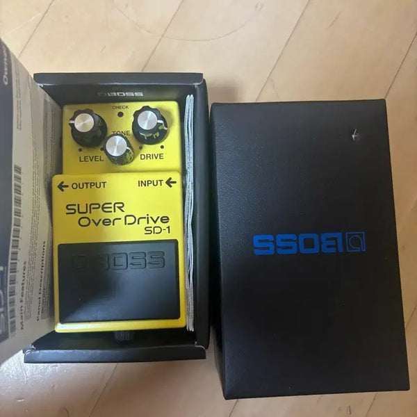 [BUNJANG] BOSS SD-1 Guitar Bass Effect Pedal / 보스 BOSS SD-1 기타 이펙터 베이스 펜더 밴드