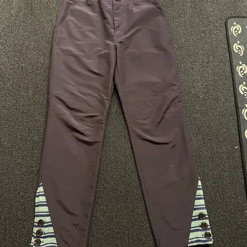 [BUNJANG] The Museum Visitor Knit Point Pants Purple / (L)(새상품)더뮤지엄비지터 니트 포인트 팬츠 퍼플 팝니다