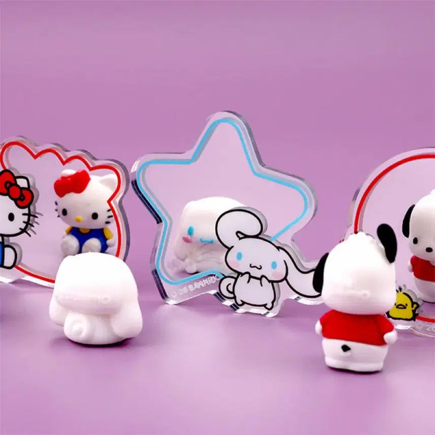 [BUNJANG] Sanrio Mirror Sticker Goods / 산리오 미러 거울 스티커 굿즈