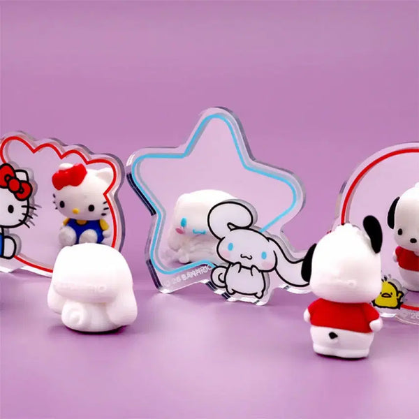 [BUNJANG] Sanrio Mirror Sticker Goods / 산리오 미러 거울 스티커 굿즈
