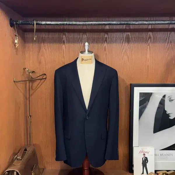 [BUNJANG] Caruso Wool Herringbone Jacket / 카루소 자켓 105