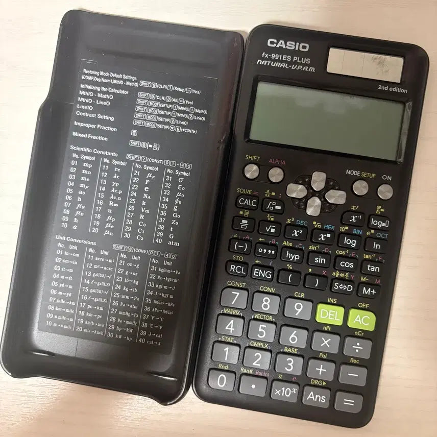 [BUNJANG] Casio Scientific Calculator fx-991ES PLUS 2 / 카시오 공학용 계산기 fx-991ES PLUS 2