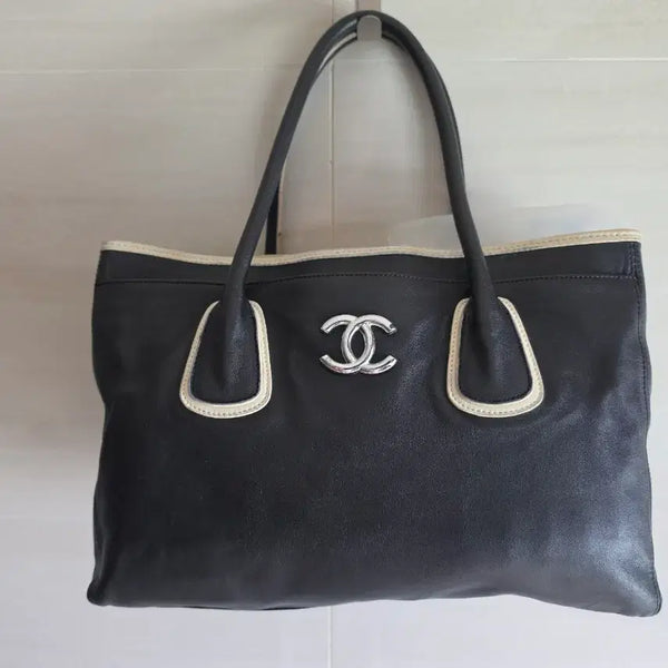 [BUNJANG] Chanel Black Leather Shoulder Bag / 샤넬 블랙 숄더백   여성가방 명품