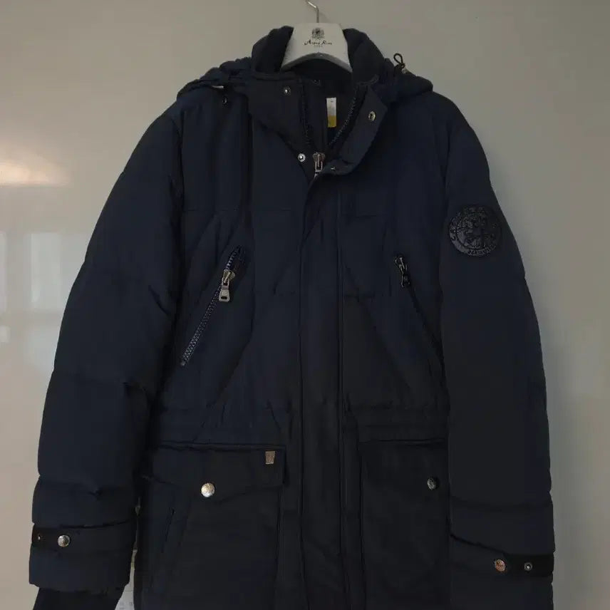 [BUNJANG] Castelbajac Navy Golf Padded Jacket Slim 100 / 카스텔바작 네이비 골프  패딩 95 ~슬림100  명품