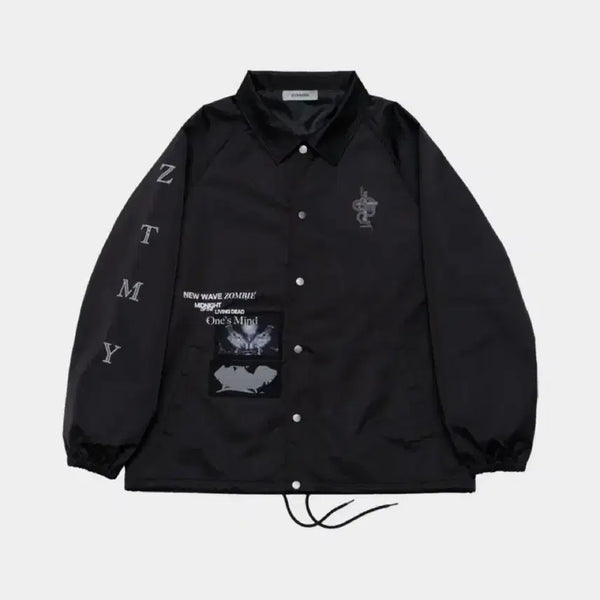 [BUNJANG] Zutto Mayoi Coach Black Jacket L Size / 즛토마요 굿즈 코치 블랙자켓 L사이즈 판매합니다