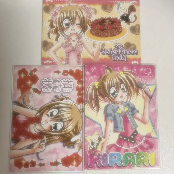 [BUNJANG] LaLa's Diary Kirarin Revolution Classic Card Paper / 라라의 스타일기 키라링 레볼루션 고전 카드 지류 미소녀 밀피