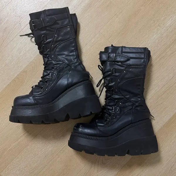 [BUNJANG] Demonia Demonia 260 Platform Boots / 데모니아 260