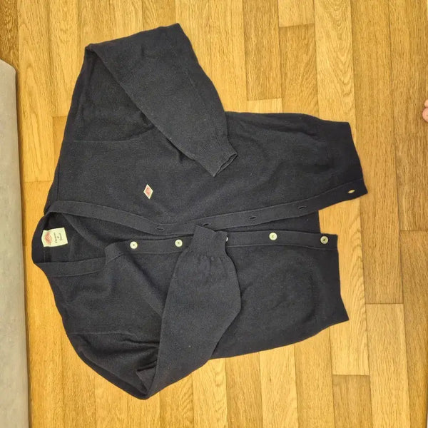 [BUNJANG] Danton Navy Wool Cardigan Size 42 / 단톤 울 네이비 가디건 42