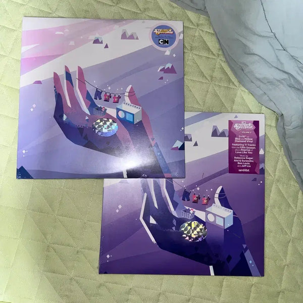[BUNJANG] Steven Universe LP Vol 1 & 2 Bundle Set (Sealed) / [미개봉, 일괄] 스티븐 유니버스(Steven Universe ) LP Vol 1 , 2