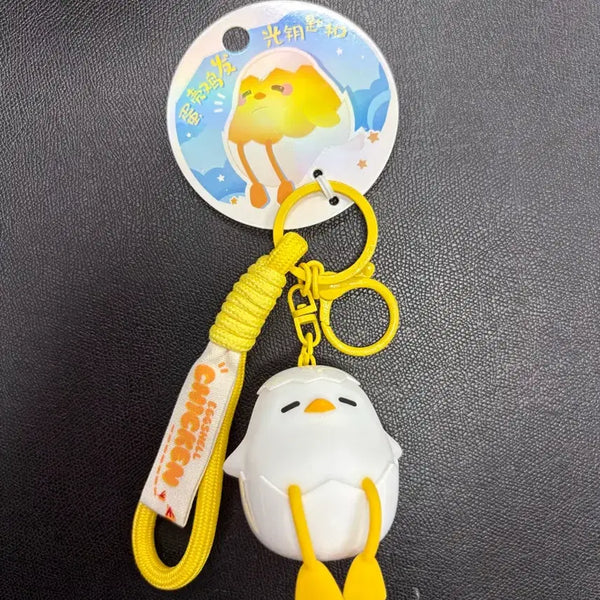 [BUNJANG] Unused Chick 3-Stage Light Keyring / (미사용) 병아리 3단 라이트 키링